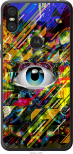 

Чехол Абстрактный глаз для Motorola One 1443742