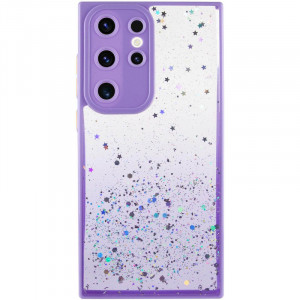 TPU чехол Spangle star с защитой камеры для Samsung Galaxy S23 Ultra