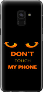 Чехол Don't touch the phone для Samsung Galaxy A8 2018 A530F
