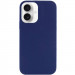 Чохол Silicone Case Full Protective (AA) NO LOGO на Apple iPhone 16 Plus (6.7") (Синій / Deep navy)
