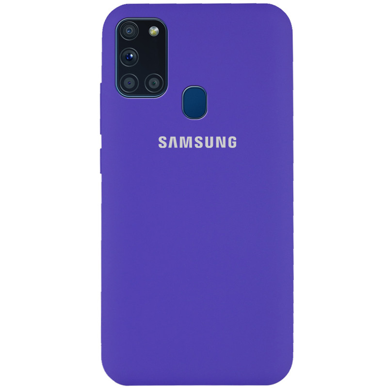 

Чехол Silicone Cover Full Protective (AA) для Samsung Galaxy A21s (Фиолетовый / Purple) 909724