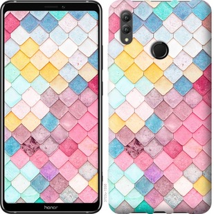 

Чехол Красочная черепица для Huawei Honor Note 10 670157