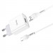 Фото МЗП Hoco C81A Asombroso 2.1A (1USB-A) + кабель USB to Type-C (Білий) в маназині vchehle.ua