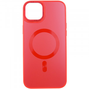Чехол TPU+Glass Sapphire Midnight Open Camera with Magnetic Safe для Apple iPhone 15 Plus (6.7")