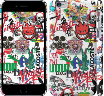 

Чохол Many different logos для iPhone 6 (4.7'') 278877