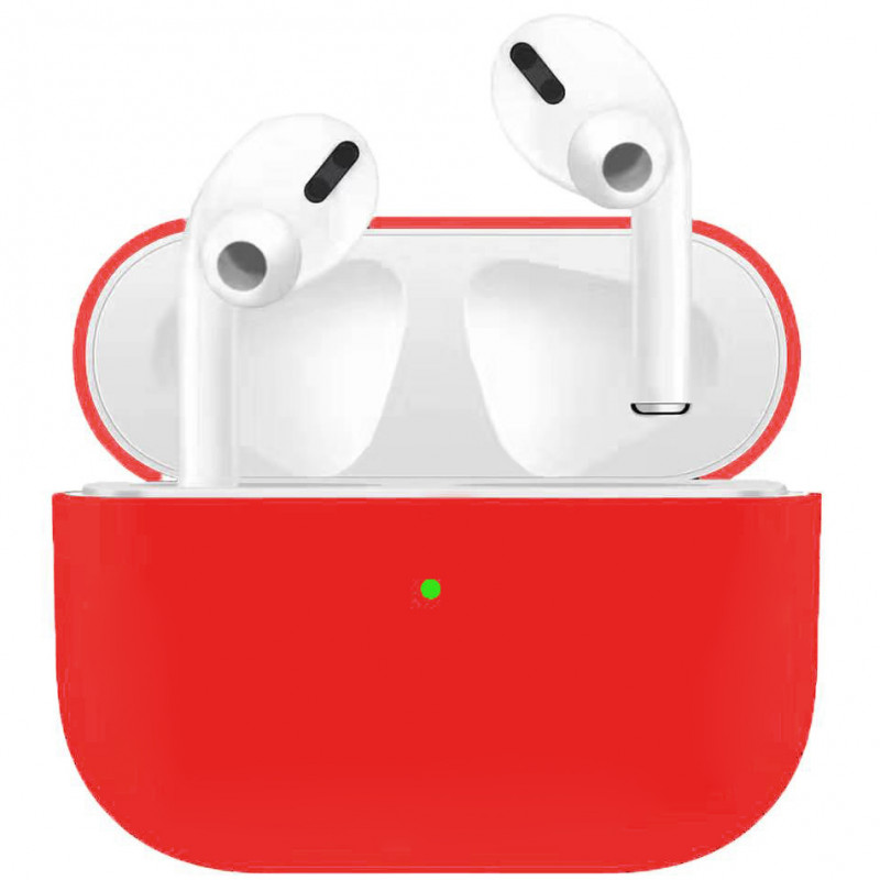 

Силиконовый футляр для наушников AirPods Pro (Red) 869165