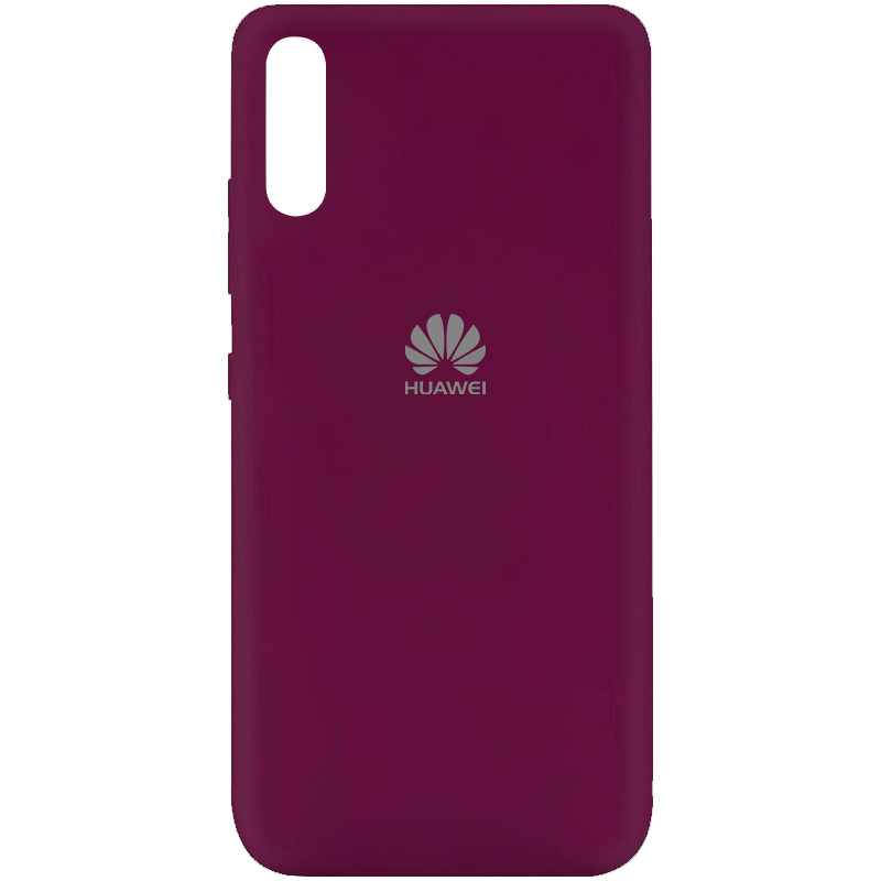 

Чохол Silicone Cover My Color Full Protective (A) для Huawei P Smart S (Бордовий / Marsala) 910452