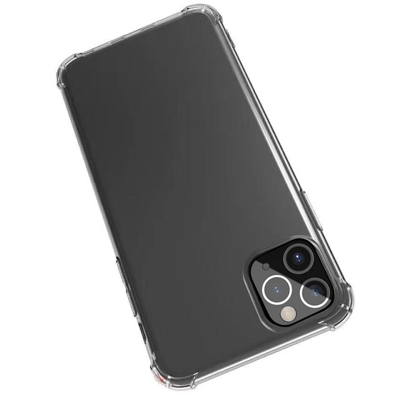 Фото TPU чохол Epic Ease з посиленими кутами на Apple iPhone 12 Pro Max (6.7") (Прозорий / Transparent) на vchehle.ua