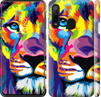 

Чохол Різнобарвний лев на Samsung Galaxy A8S 698007