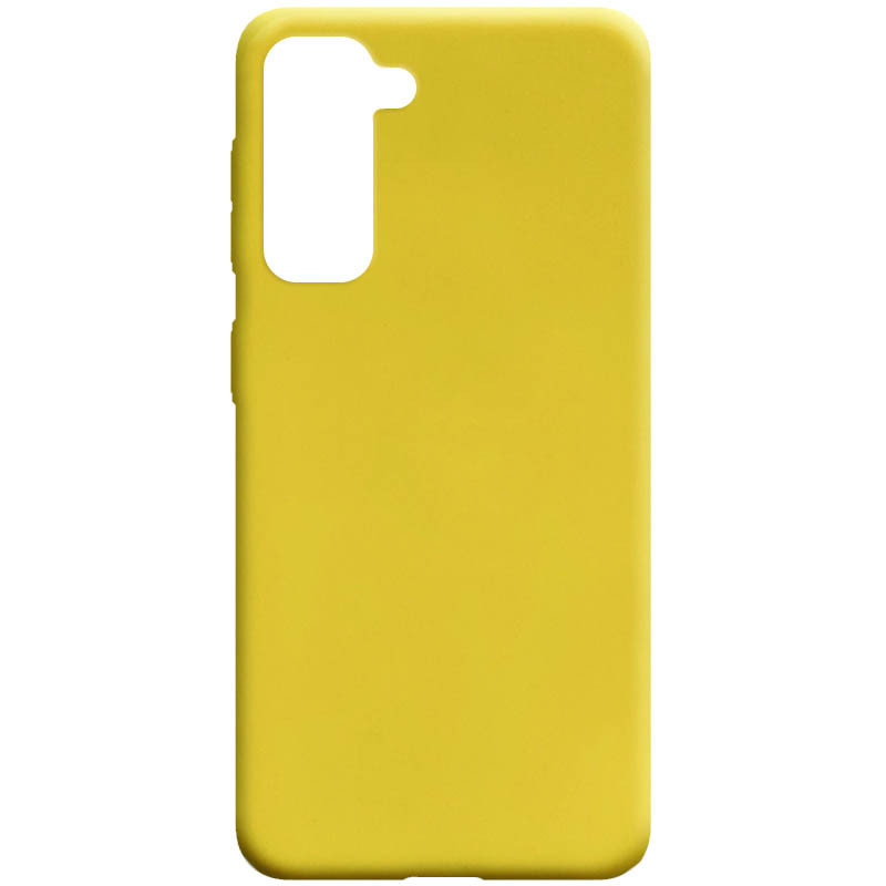 

Силіконовий чохол Candy на Samsung Galaxy S21 (Жовтий) 1101149