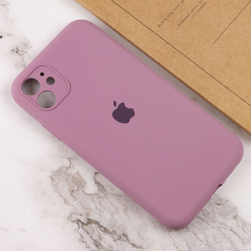 Чохол Silicone Case Full Camera Protective (AA) на Apple iPhone 11 (6.1") (Ліловий / Lilac Pride) в магазині vchehle.ua