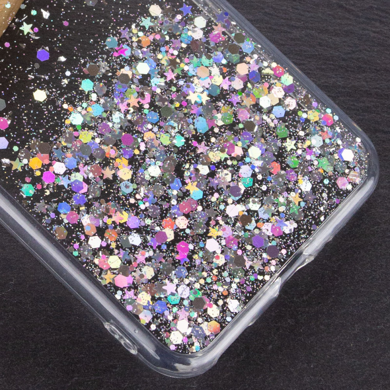 Фото TPU чехол Star Glitter для Huawei Y8p (2020) / P Smart S (Прозрачный) в магазине vchehle.ua
