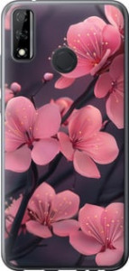 Чехол Пурпурная сакура для Huawei P Smart 2020
