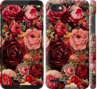 

Чехол Цветущие розы для LG Q6 667627