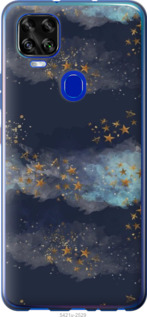 

Чохол Ночь золотые звезды для ZTE Blade V2020 1406611