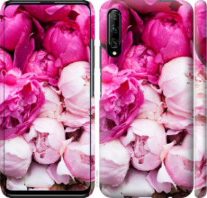 Чехол Розовые пионы для Huawei Honor 9X (China)