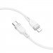Фото Дата кабель Hoco X109 Energy silicone Type-C to Lightning (1m) (White) в магазине vchehle.ua