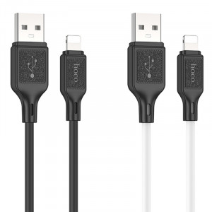 Дата кабель Hoco X90 Cool silicone USB to Lightning (1m)