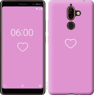 

Чехол Сердце 2 для Nokia 7 Plus 912570