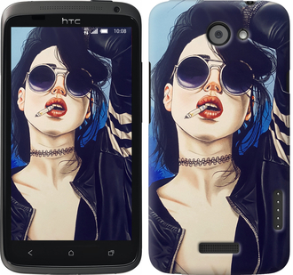 

Чехол Девушка на стиле для HTC One X+ 643693