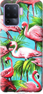 

Чехол Tropical background для Oppo Reno5 Lite 1177129