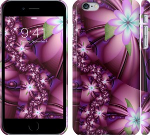 Чехол Цветочная мозаика для iPhone 6 plus (5.5'')
