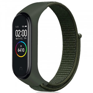 Ремешок Nylon для Xiaomi Mi Band 3/4/5/6/7