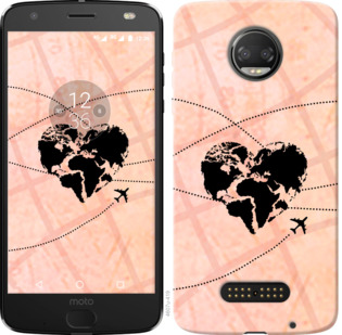 

Чехол Путешествуй для Motorola Moto G5 PLUS 795158