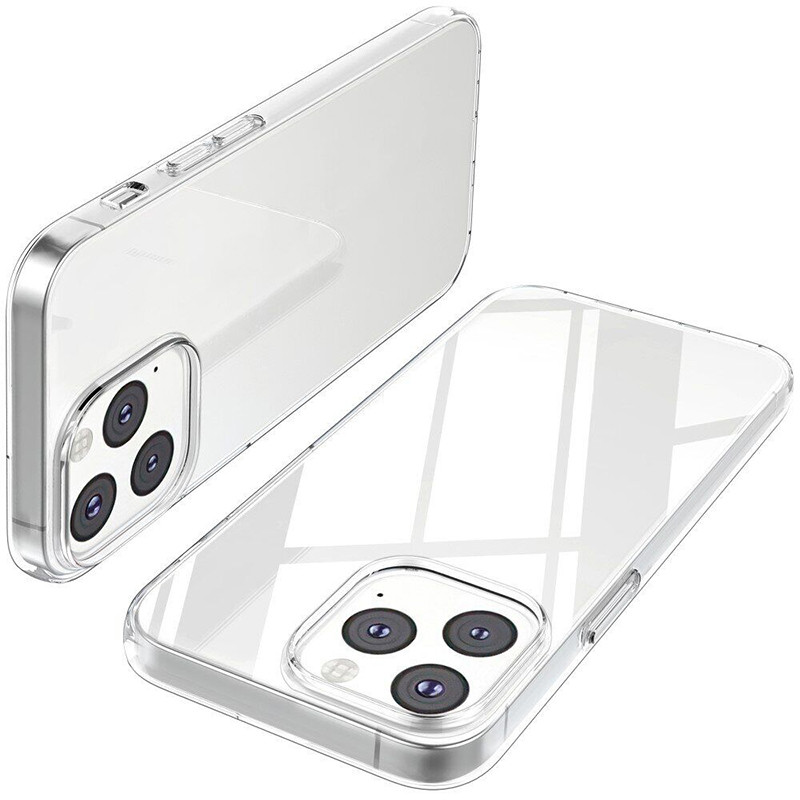 TPU чохол Epic Transparent 1,5mm на Apple iPhone 12 Pro Max (6.7") (Прозорий (прозорий)) в магазині vchehle.ua