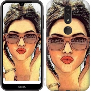 

Чехол Девушка_арт для Nokia 4.2 764191