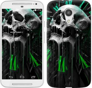 

Чехол Череп-часы для Motorola Moto G2 645122