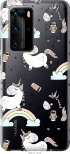 

Чехол Единорог и кофе для Huawei P40 Pro 942016