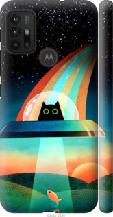 

Чехол Кот, нло, радуга, рыба для Motorola Moto G20 1403401
