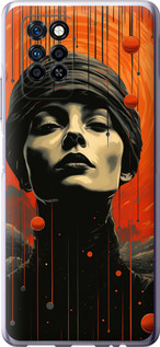 

Чехол Абстрактный портрет v2 для Infinix Note 10 Pro 1631639