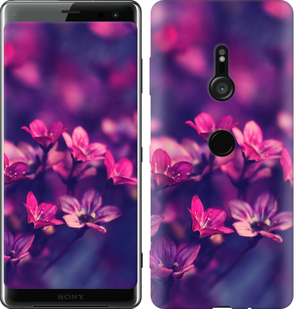 

Чехол Пурпурные цветы для Sony Xperia XZ3 H9436 688269