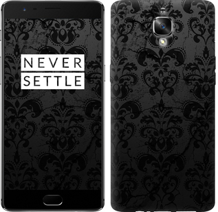 

Чехол узор черный для OnePlus 3 648230