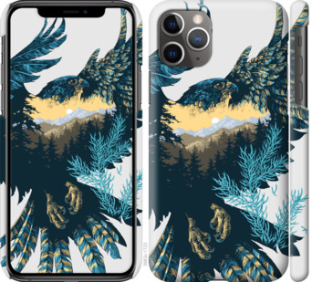 

Чохол Арт-орел на тлі природи на iPhone 11 Pro Max 780172