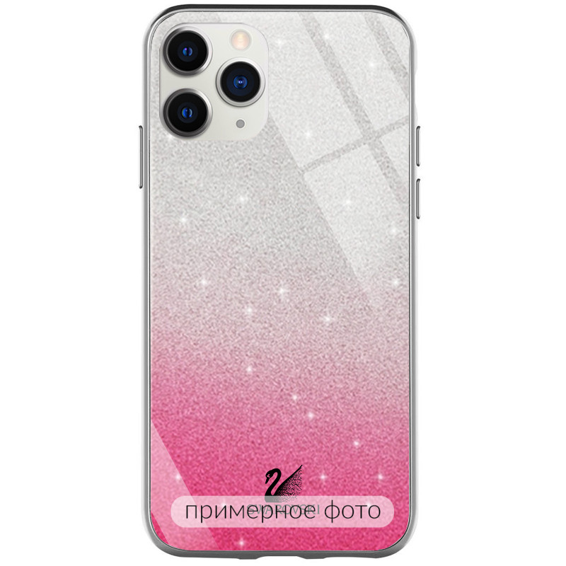 

TPU+Glass чехол Swarovski для Samsung Galaxy S20 (Малиновый) 871804