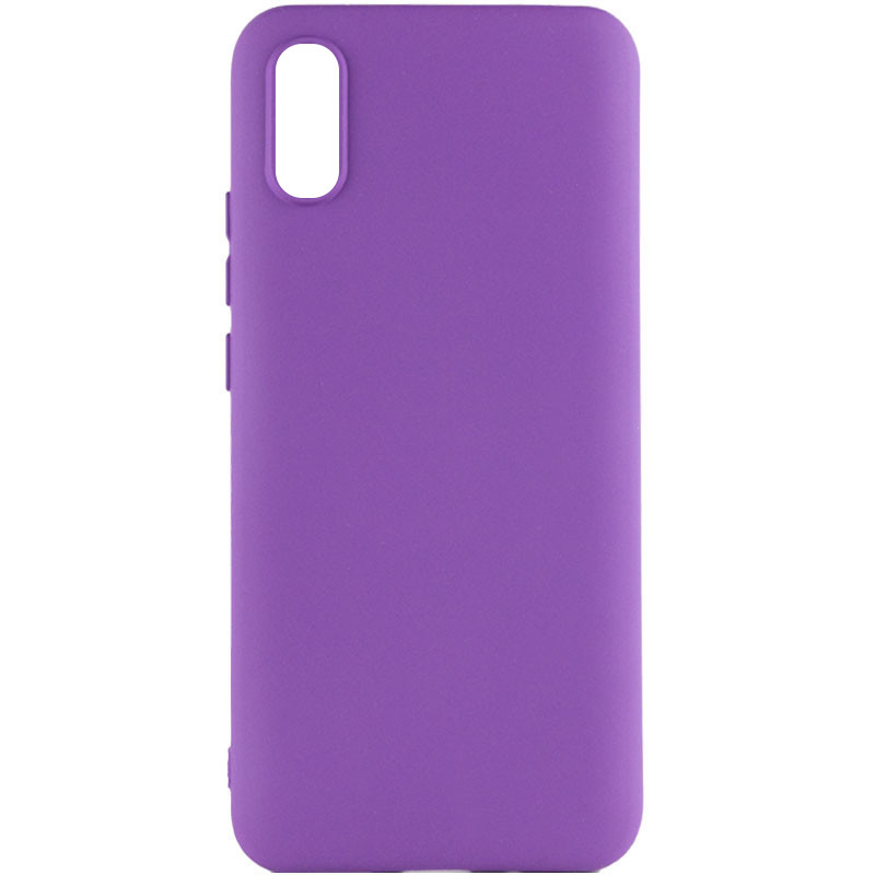 Чехол Silicone Cover Lakshmi (AA) для Xiaomi Redmi 9A (Фиолетовый / Purple)