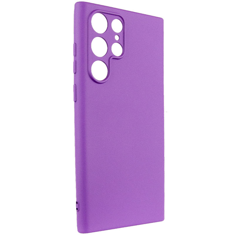 Чохол Silicone Cover Lakshmi Full Camera (AA) на Samsung Galaxy S25 Ultra (Фіолетовий / Purple)