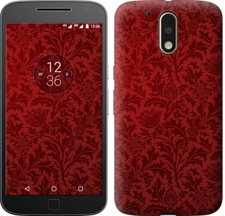 

Чехол Чехол цвета бордо для Motorola Moto G4 / G4 Plus 650138