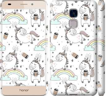 

Чехол Единорог и кофе для Huawei GT3 841043