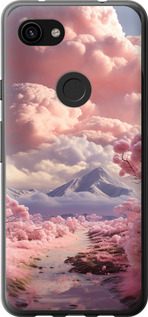 

Чехол Розовые облака для Google Pixel 3a 1645212