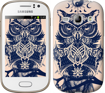 

Чехол Узорчатая сова для Samsung Galaxy Fame S6810 627311
