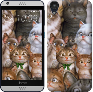 

Чохол коты для HTC Desire 630 476395