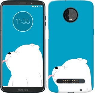

Чехол Мишка 1 для Motorola Moto Z3 Play 732362