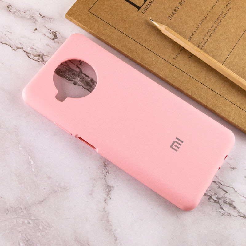 Купити Чохол Silicone Cover Full Protective (AA) на Xiaomi Mi 10T Lite / Redmi Note 9 Pro 5G (Рожевий / Pink) на vchehle.ua