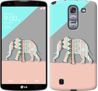 

Чохол Візерунчастий слон на LG G Pro 2 D838 224691