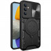 Фото Ударопрочный чехол Bracket case with Magnetic для Samsung Galaxy A16 4G/5G (Black) на vchehle.ua
