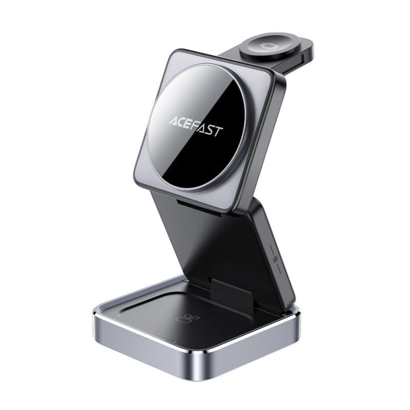 Фото БЗП Acefast E20 desktop 3-in-1 (Black) на vchehle.ua
